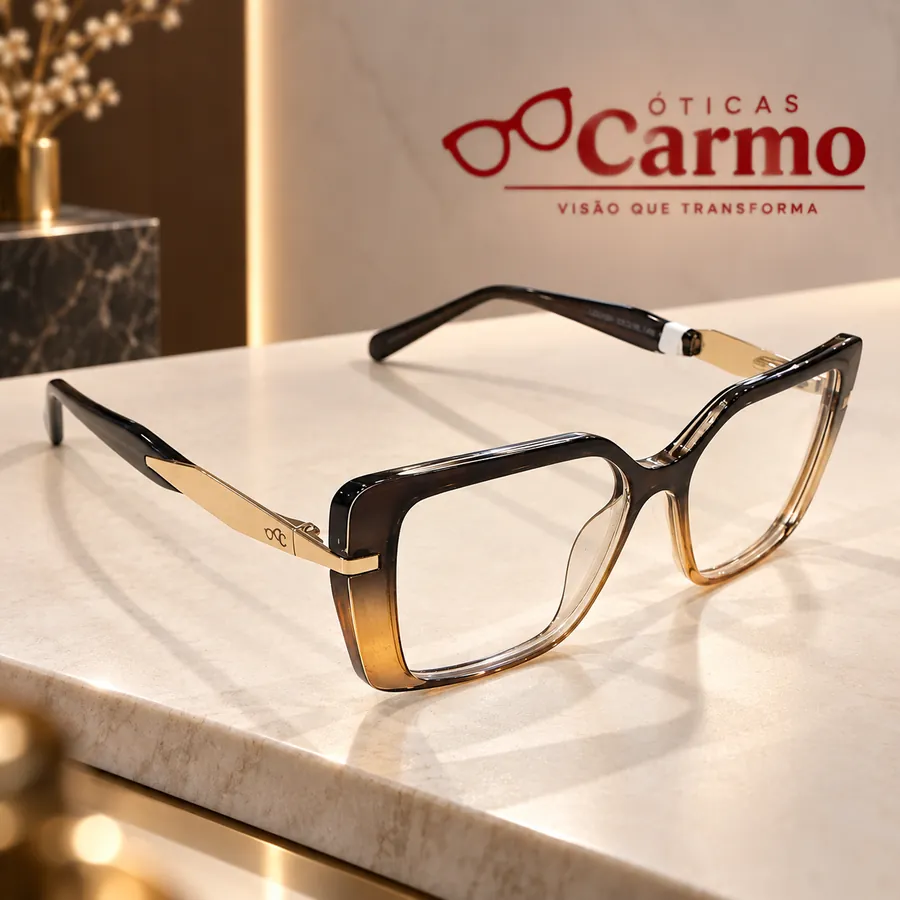 Armação Acetato Feminina — Óticas Carmo Umuarama