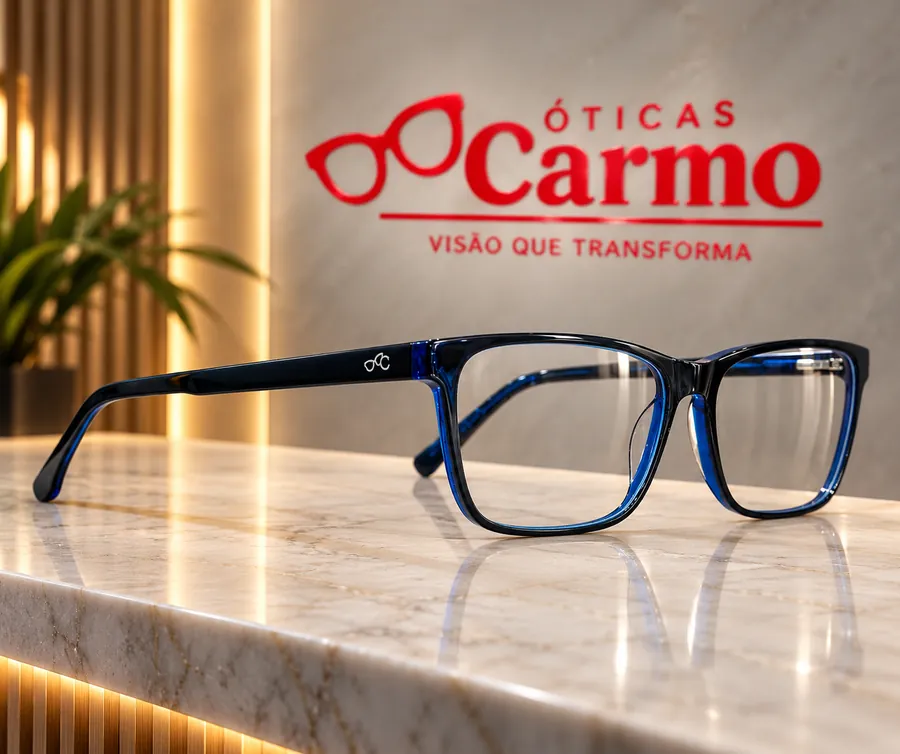 Armação Acetato Masculina — Óticas Carmo Umuarama